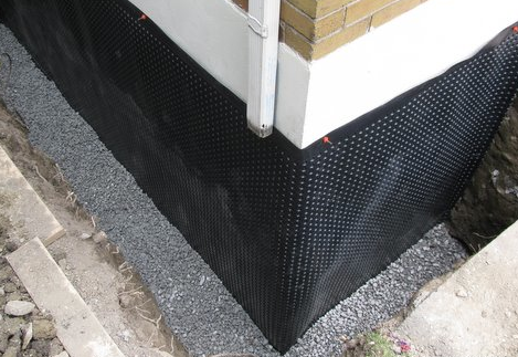 Foundation waterproofing and tanking